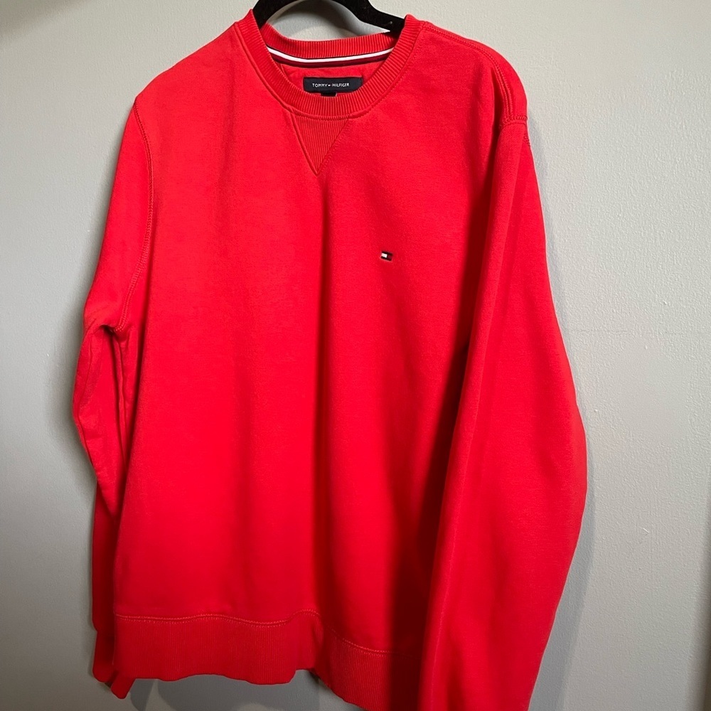 TOMMY HILFIGER Embroidered Sweatshirt - Men’s Sweatshirts - Size M